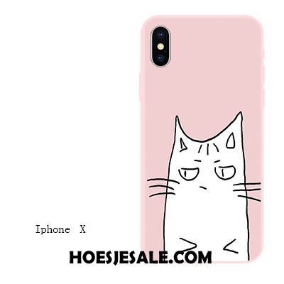 iPhone 6 / 6s Plus Hoesje Zacht Roze Hoes Kat Siliconen Online