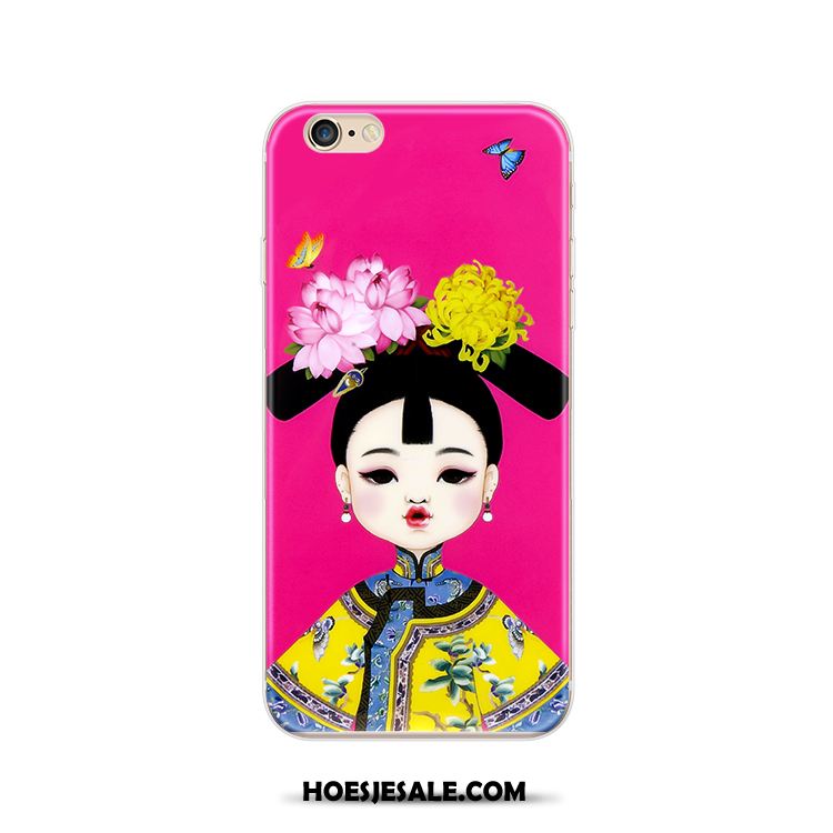 iPhone 6 / 6s Plus Hoesje Zacht Siliconen Chinese Stijl Mobiele Telefoon Trendy Merk Online