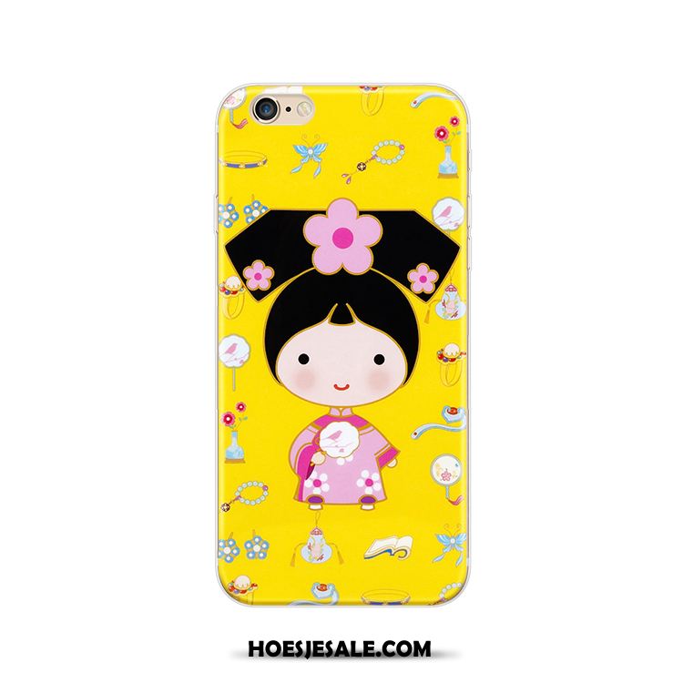 iPhone 6 / 6s Plus Hoesje Zacht Siliconen Chinese Stijl Mobiele Telefoon Trendy Merk Online