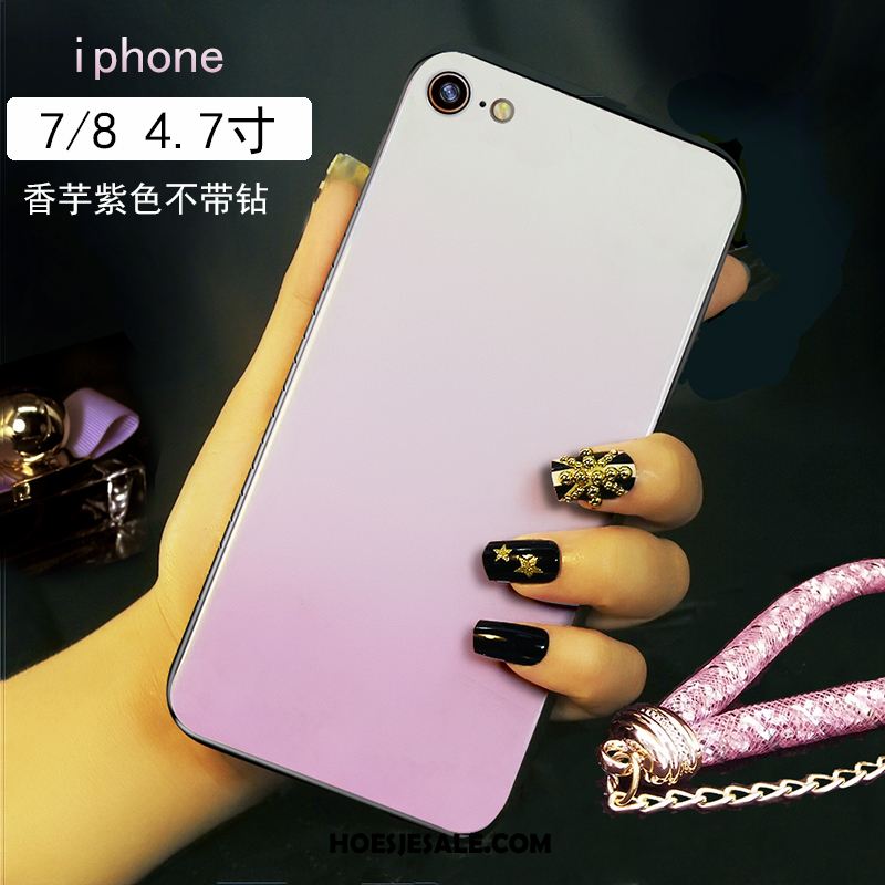 iPhone 7 Hoesje Armbanden Blauw Trendy Merk Scheppend Mobiele Telefoon Goedkoop