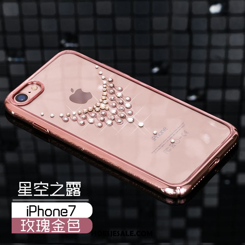 iPhone 7 Hoesje Met Strass Luxe Nieuw Hard Anti-fall Winkel