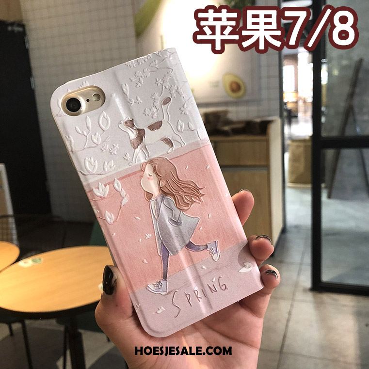 iPhone 7 Hoesje Mobiele Telefoon Hoes Bescherming Scheppend Bloemen Kopen