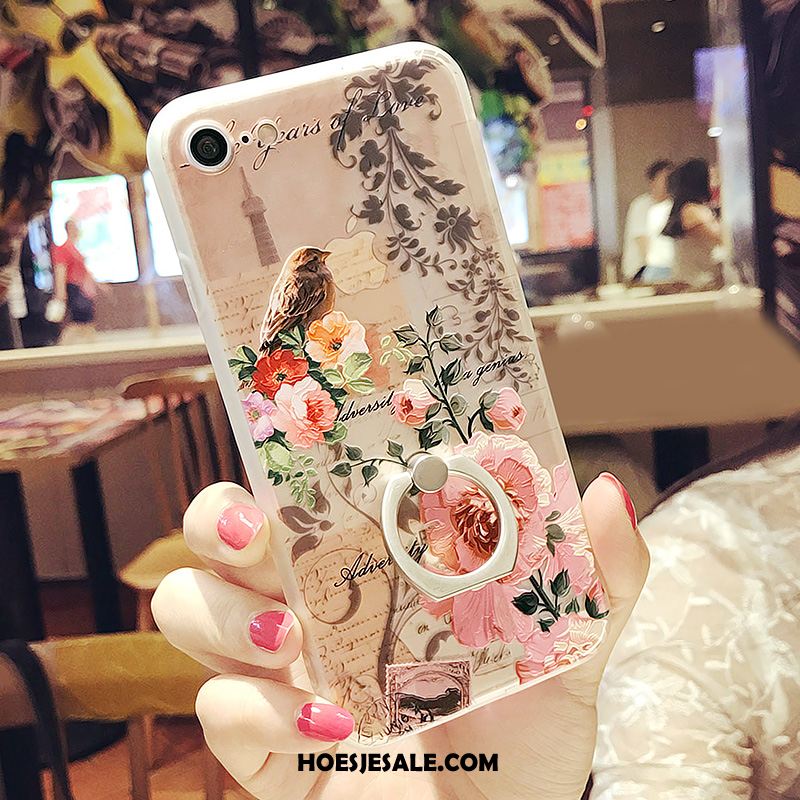 iPhone 7 Hoesje Mobiele Telefoon Kunst Bloemen Ring Bescherming Sale