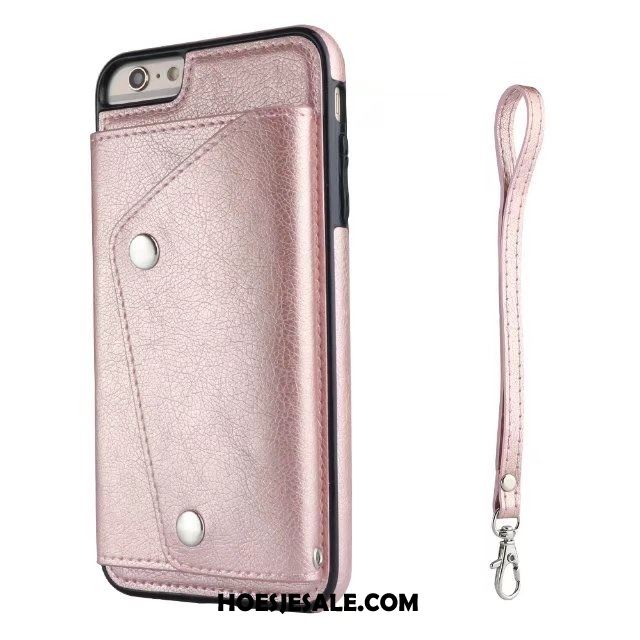 iPhone 7 Hoesje Portemonnee Mobiele Telefoon Hanger Anti-fall Leren Etui Korting