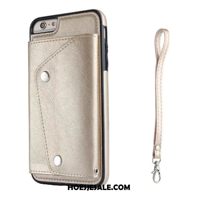 iPhone 7 Hoesje Portemonnee Mobiele Telefoon Hanger Anti-fall Leren Etui Korting