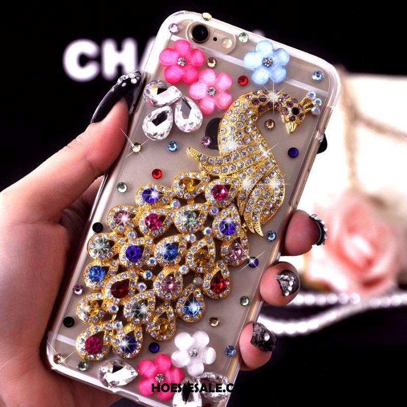 iPhone 7 Hoesje Trend Hoes Blauw Met Strass Bescherming Aanbiedingen