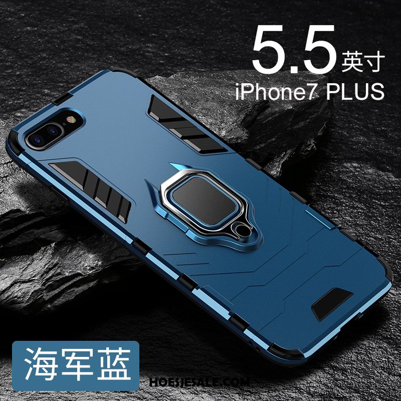 iPhone 7 Plus Hoesje All Inclusive Dun Bescherming Anti-fall Ring Online