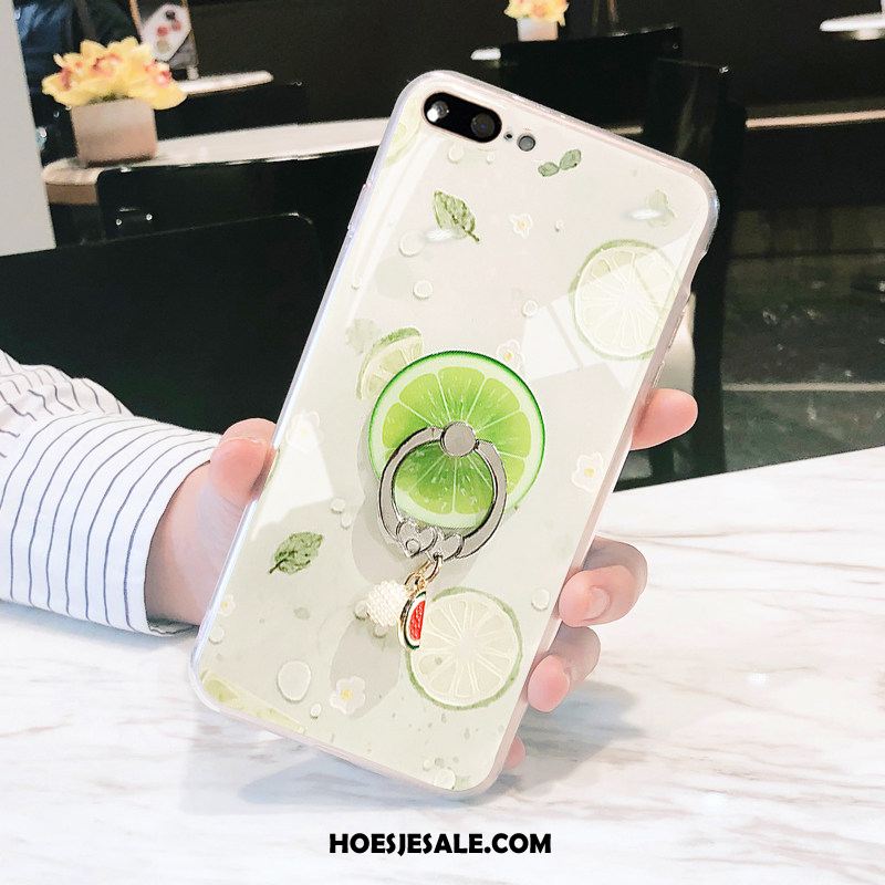 iPhone 7 Plus Hoesje Bescherming Trendy Merk Glas Mobiele Telefoon Groen Sale