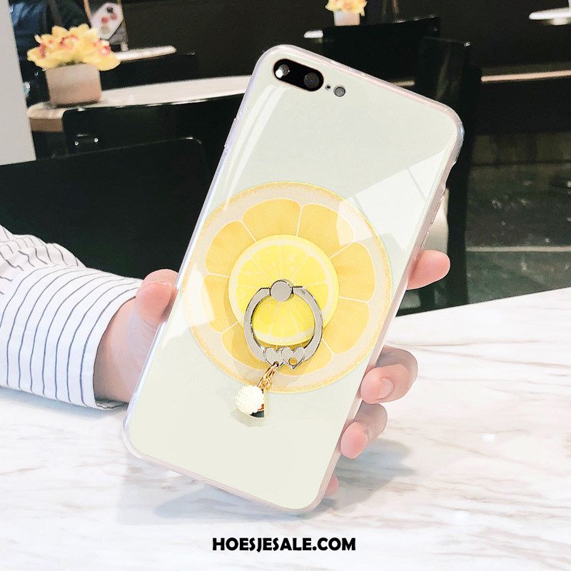 iPhone 7 Plus Hoesje Bescherming Trendy Merk Glas Mobiele Telefoon Groen Sale