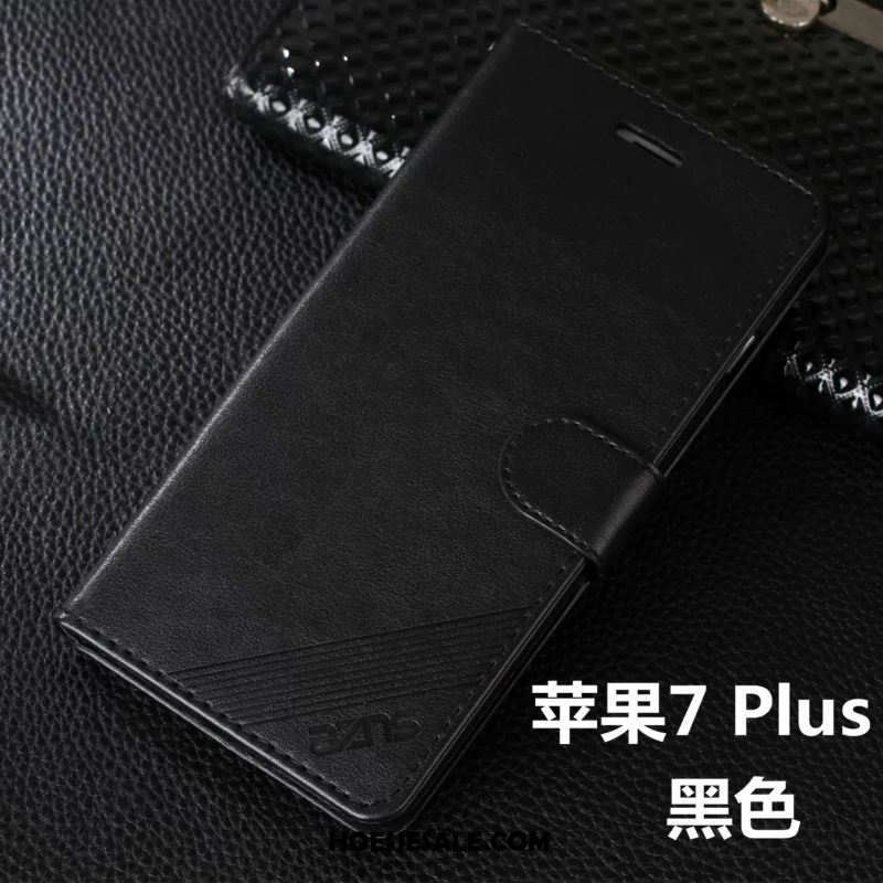 iPhone 7 Plus Hoesje Clamshell All Inclusive Siliconen Mobiele Telefoon Leren Etui Sale