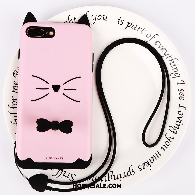 iPhone 7 Plus Hoesje Hanger Siliconen Spotprent All Inclusive Geel Kopen