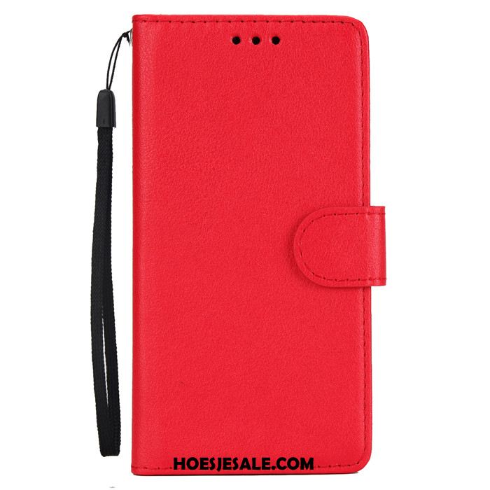 iPhone 7 Plus Hoesje Leren Etui Nieuw Trend Hoes Wit