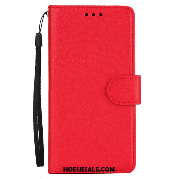 iPhone 7 Plus Hoesje Leren Etui Nieuw Trend Hoes Wit