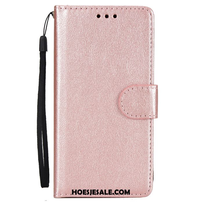 iPhone 7 Plus Hoesje Leren Etui Nieuw Trend Hoes Wit