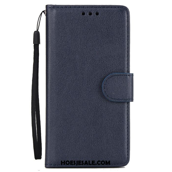 iPhone 7 Plus Hoesje Leren Etui Nieuw Trend Hoes Wit