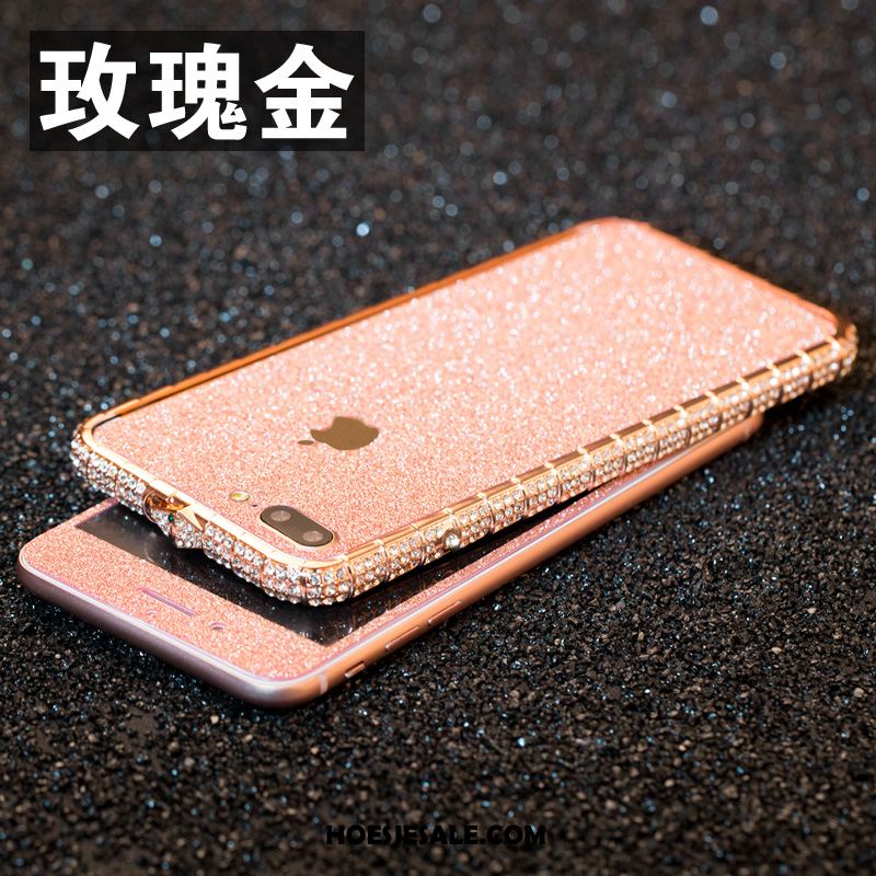 iPhone 7 Plus Hoesje Metaal Strass Nieuw Met Strass Bescherming Online