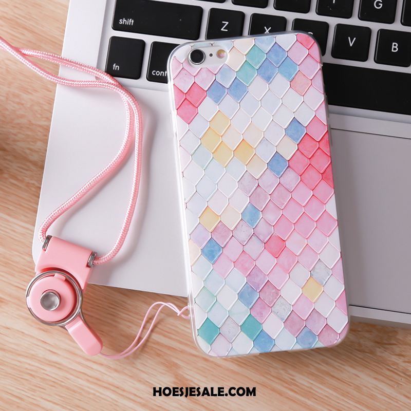 iPhone 8 Hoesje Anti-fall Kleur Mobiele Telefoon Hanger Scheppend Kopen