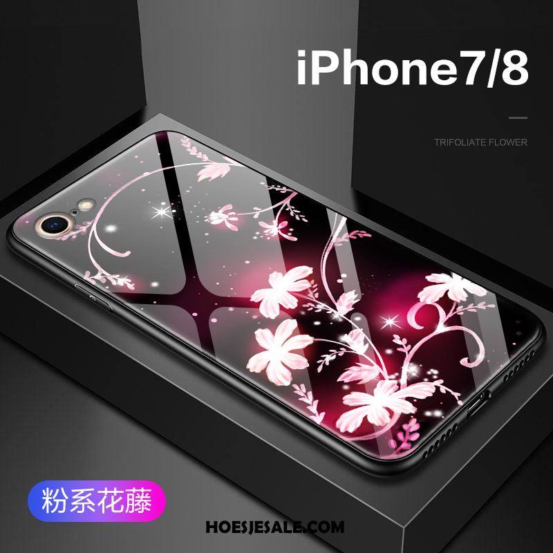 iPhone 8 Hoesje Dun Glas Mobiele Telefoon Bescherming Anti-fall Sale