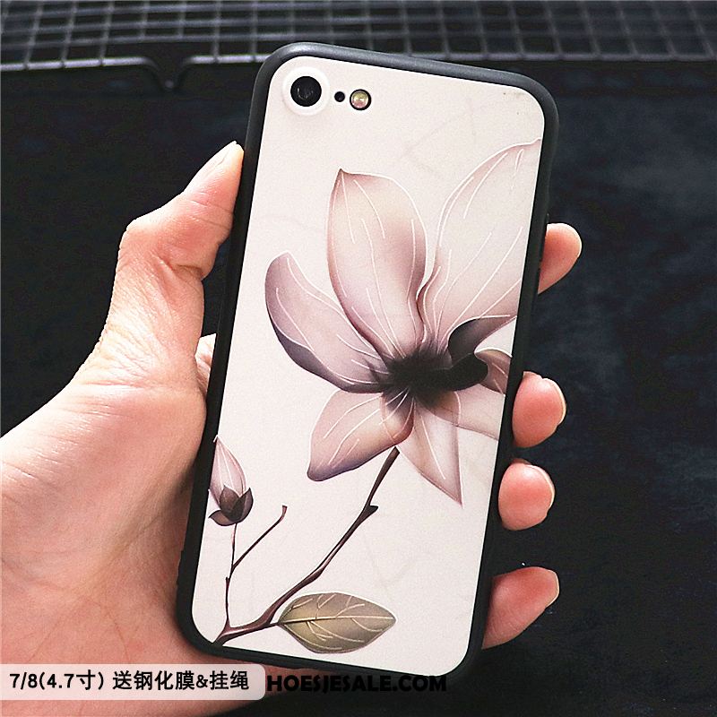 iPhone 8 Hoesje Hanger All Inclusive Persoonlijk Chinese Stijl Zacht Goedkoop