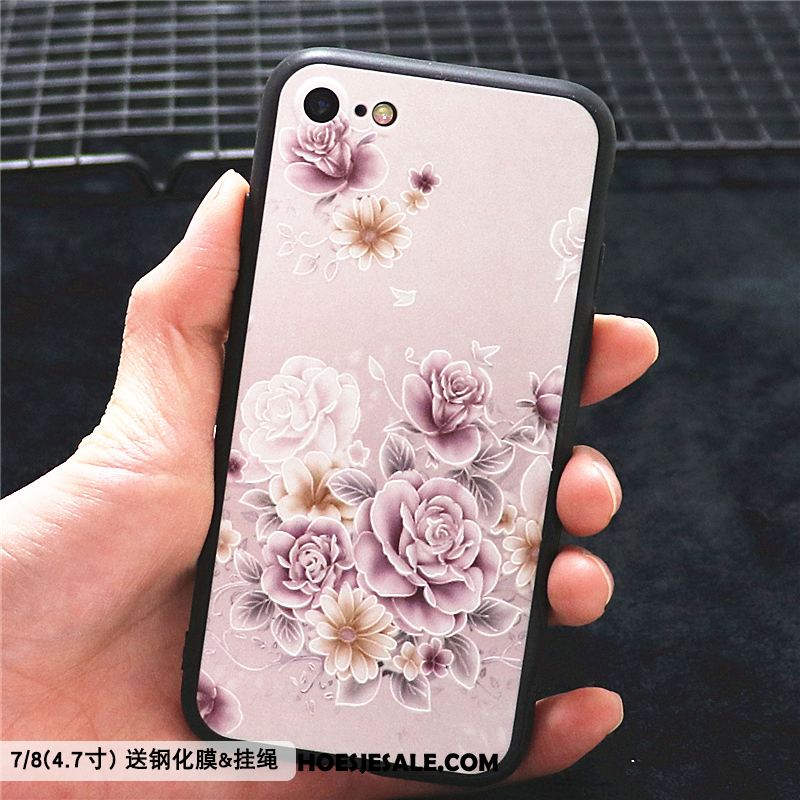 iPhone 8 Hoesje Hanger All Inclusive Persoonlijk Chinese Stijl Zacht Goedkoop