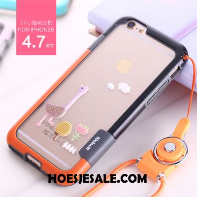 iPhone 8 Hoesje Hanger Hoes Zacht Omlijsting Anti-fall Sale