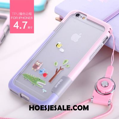 iPhone 8 Hoesje Hanger Hoes Zacht Omlijsting Anti-fall Sale