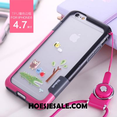 iPhone 8 Hoesje Hanger Hoes Zacht Omlijsting Anti-fall Sale