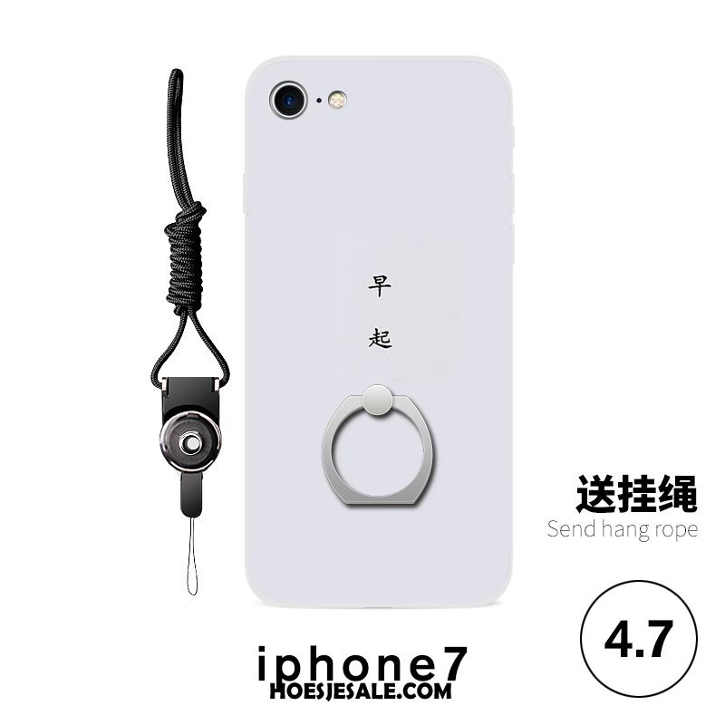 iPhone 8 Hoesje Hanger Mobiele Telefoon Lovers Eenvoudige Zwart Sale