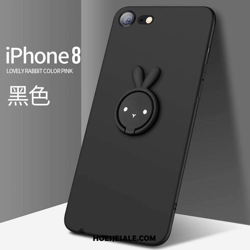 iPhone 8 Hoesje Siliconen Ring Net Red Mobiele Telefoon Trendy Merk Aanbiedingen