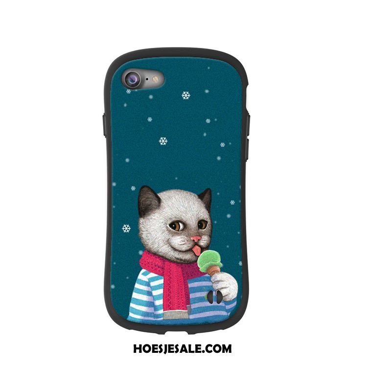 iPhone 8 Hoesje Trendy Merk Mobiele Telefoon Hanger Mini Super Schattig Winkel