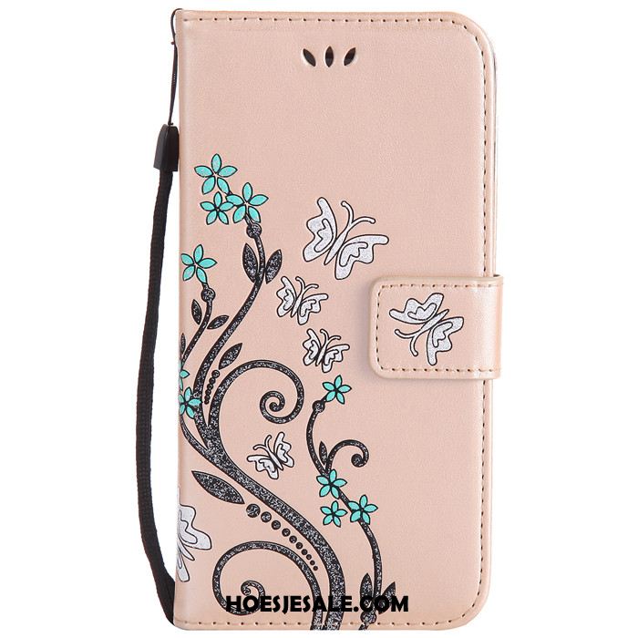 iPhone 8 Plus Hoesje Clamshell Hoes Roze Zacht Mobiele Telefoon Goedkoop
