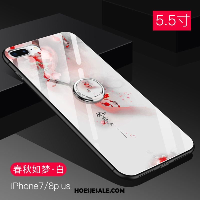 iPhone 8 Plus Hoesje Hoes All Inclusive Scheppend Glas Trendy Merk Goedkoop