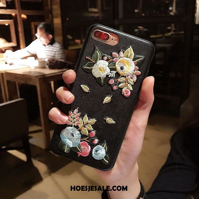 iPhone 8 Plus Hoesje Scheppend Luxe Groen Trendy Merk Mobiele Telefoon Sale