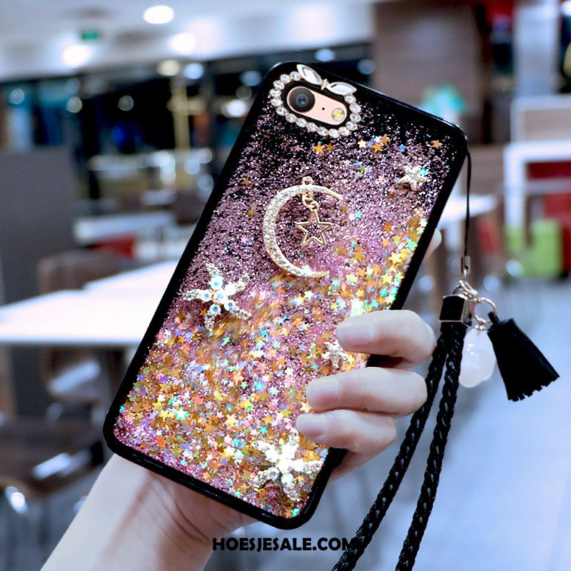 iPhone 8 Plus Hoesje Trend Stromen Purper Scheppend Siliconen Kopen