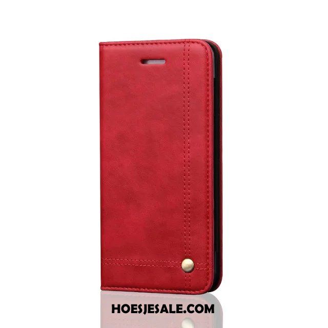 iPhone Se Hoesje Folio Anti-fall Leren Etui Hoes Bescherming Goedkoop