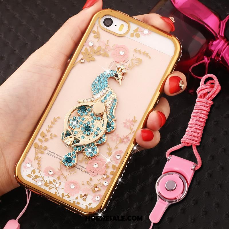 iPhone Se Hoesje Hoes Hanger Bescherming Mobiele Telefoon Roze Sale