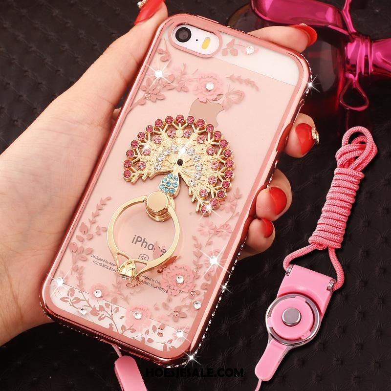 iPhone Se Hoesje Hoes Hanger Bescherming Mobiele Telefoon Roze Sale