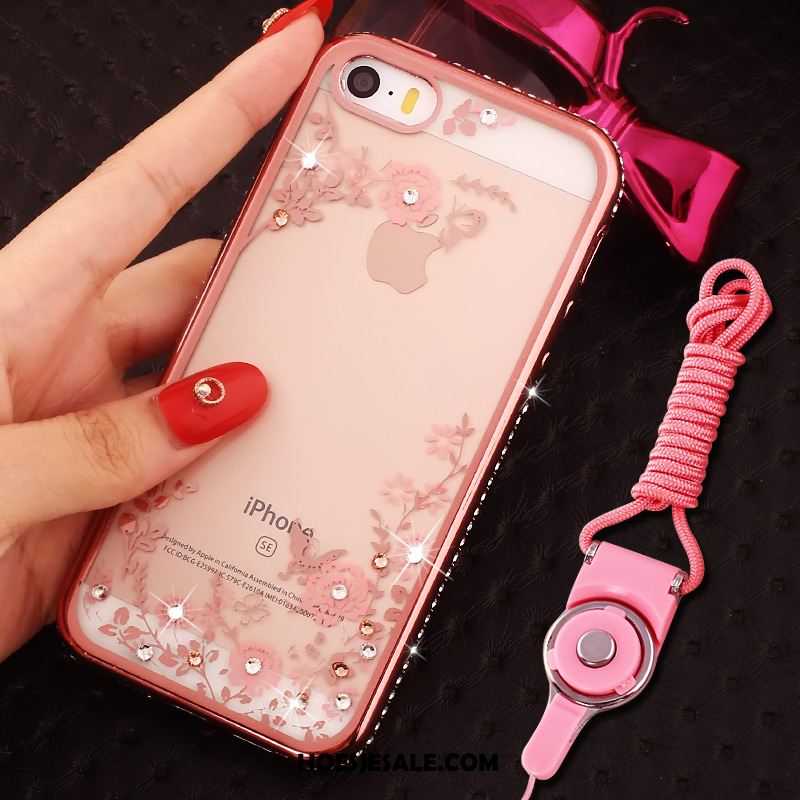 iPhone Se Hoesje Hoes Hanger Bescherming Mobiele Telefoon Roze Sale