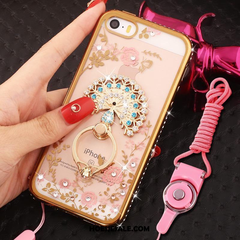 iPhone Se Hoesje Hoes Hanger Bescherming Mobiele Telefoon Roze Sale