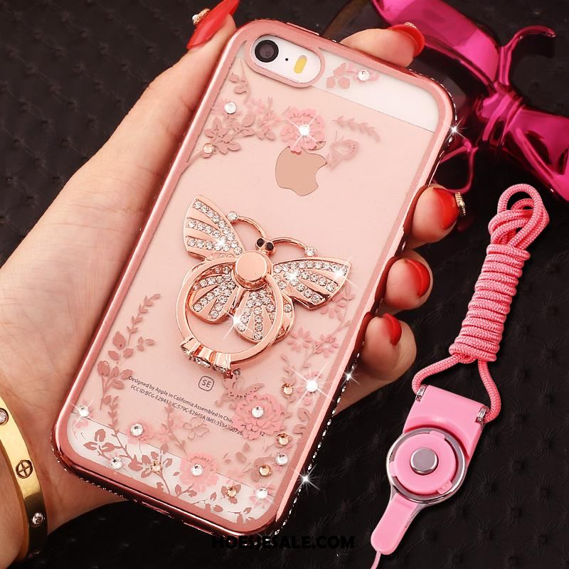 iPhone Se Hoesje Hoes Hanger Bescherming Mobiele Telefoon Roze Sale