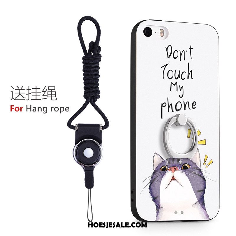 iPhone Se Hoesje Hoes Hanger Ring Anti-fall Roze Kopen