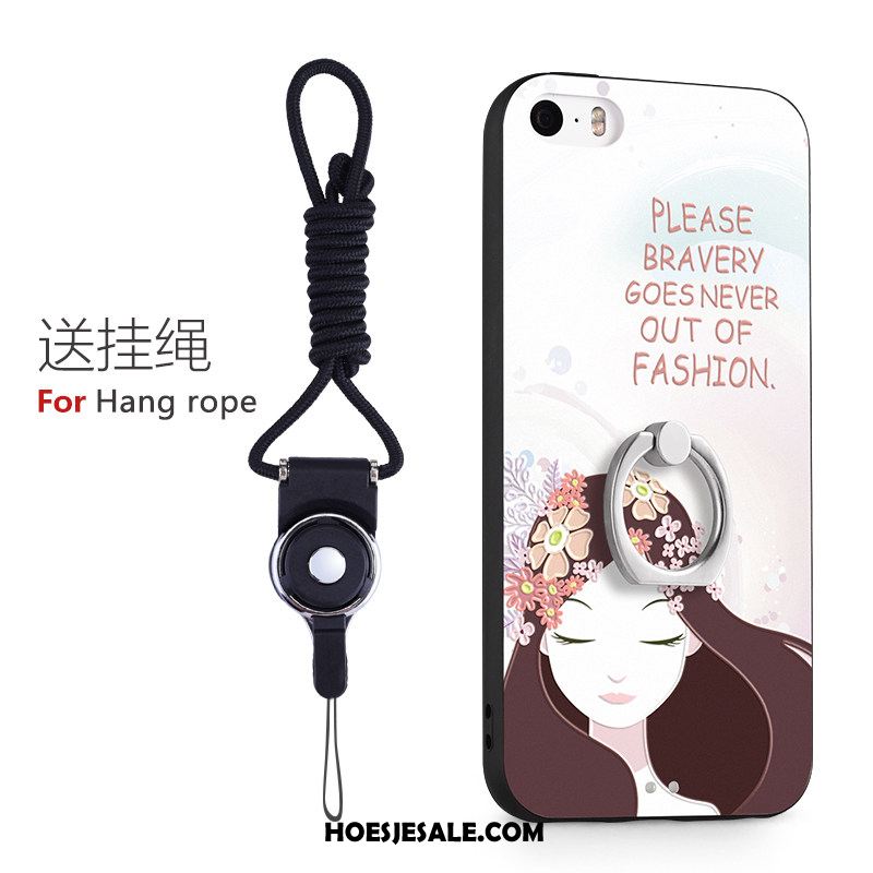 iPhone Se Hoesje Hoes Hanger Ring Anti-fall Roze Kopen