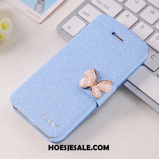 iPhone Se Hoesje Leren Etui Dun Anti-fall Hoes Clamshell Korting