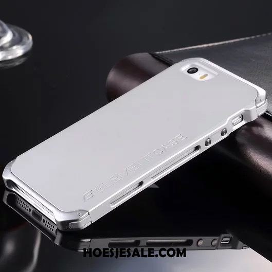 iPhone Se Hoesje Omlijsting Mobiele Telefoon Metaal Zuiver Bescherming