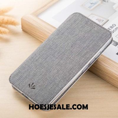 iPhone X Hoesje Anti-fall Folio Kaart Winterslaap Doek Korting