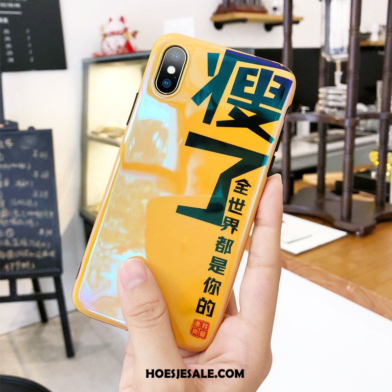 iPhone X Hoesje Blauw Hanger All Inclusive Lovers Groen Winkel