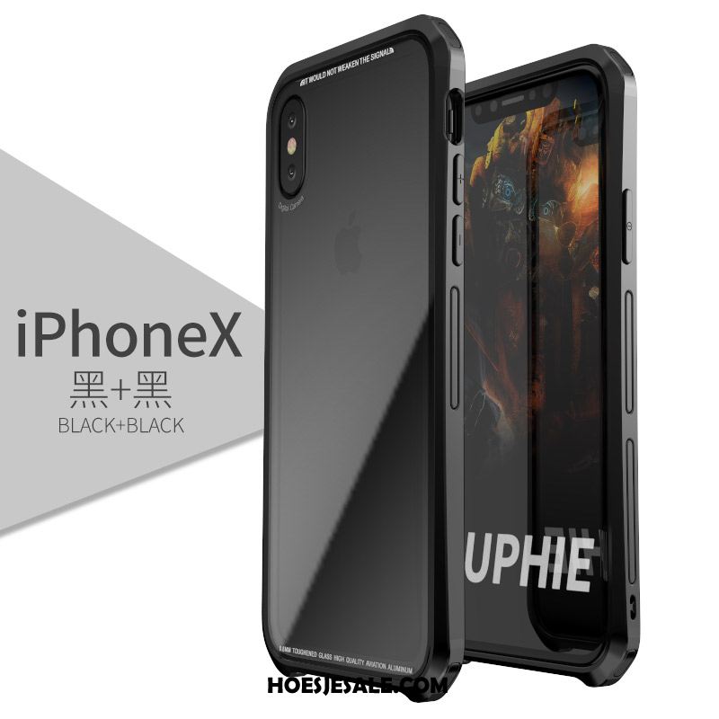 iPhone X Hoesje Gehard Glas All Inclusive Hoes Bescherming Mobiele Telefoon Sale