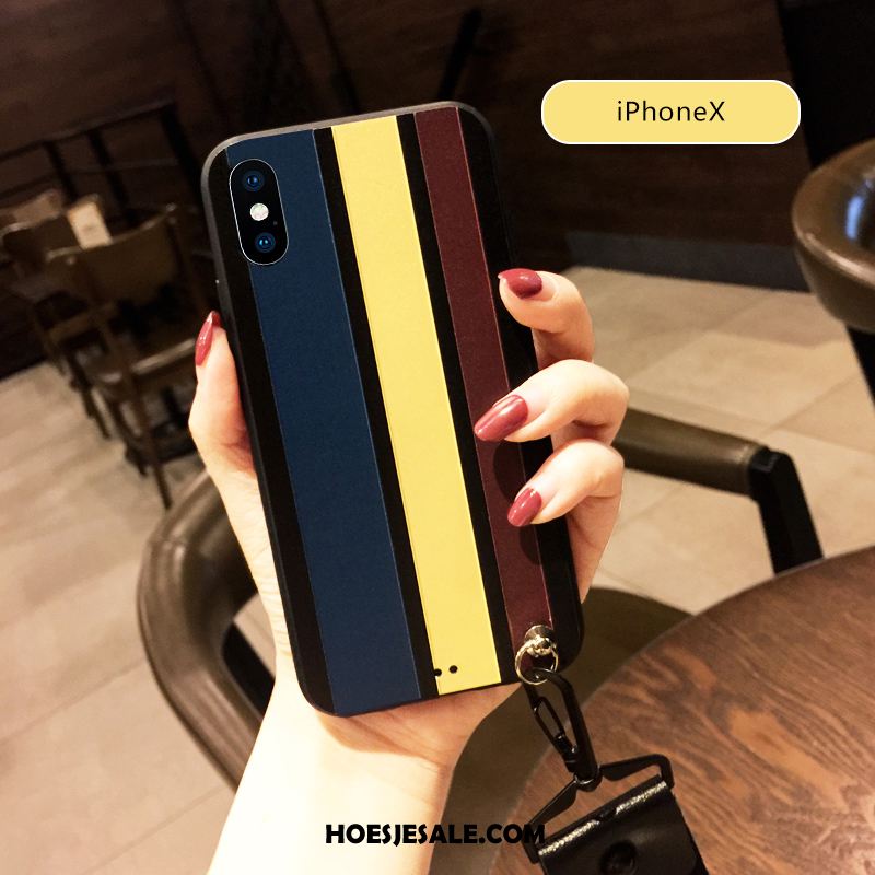 iPhone X Hoesje Hanger Groen Elegante Schoonheid Anti-fall Online