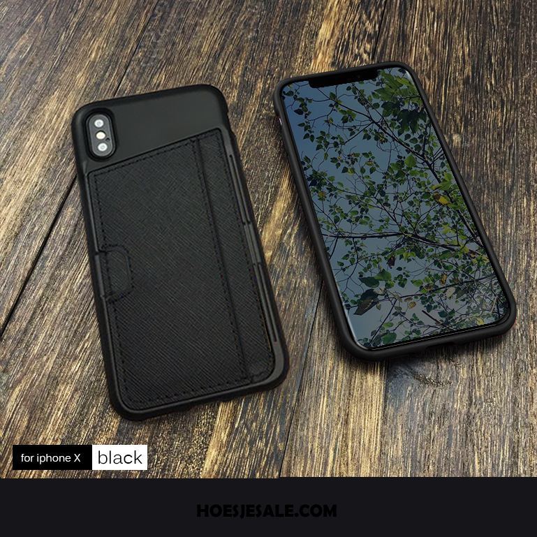 iPhone X Hoesje Kaart Mode Portemonnee Hoes Nieuw Kopen