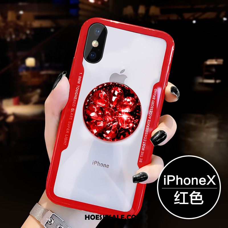 iPhone X Hoesje Met Strass Mobiele Telefoon All Inclusive Zacht Siliconen Goedkoop